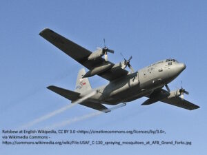 https://commons.wikimedia.org/wiki/File:USAF_C-130_spraying_mosquitoes_at_AFB_Grand_Forks.jpg